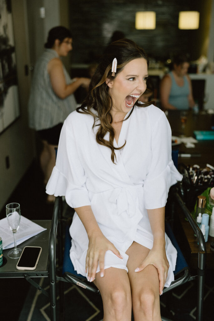 Getting Ready for Wedding 