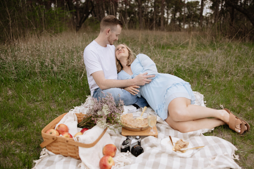 picnic in the grass
