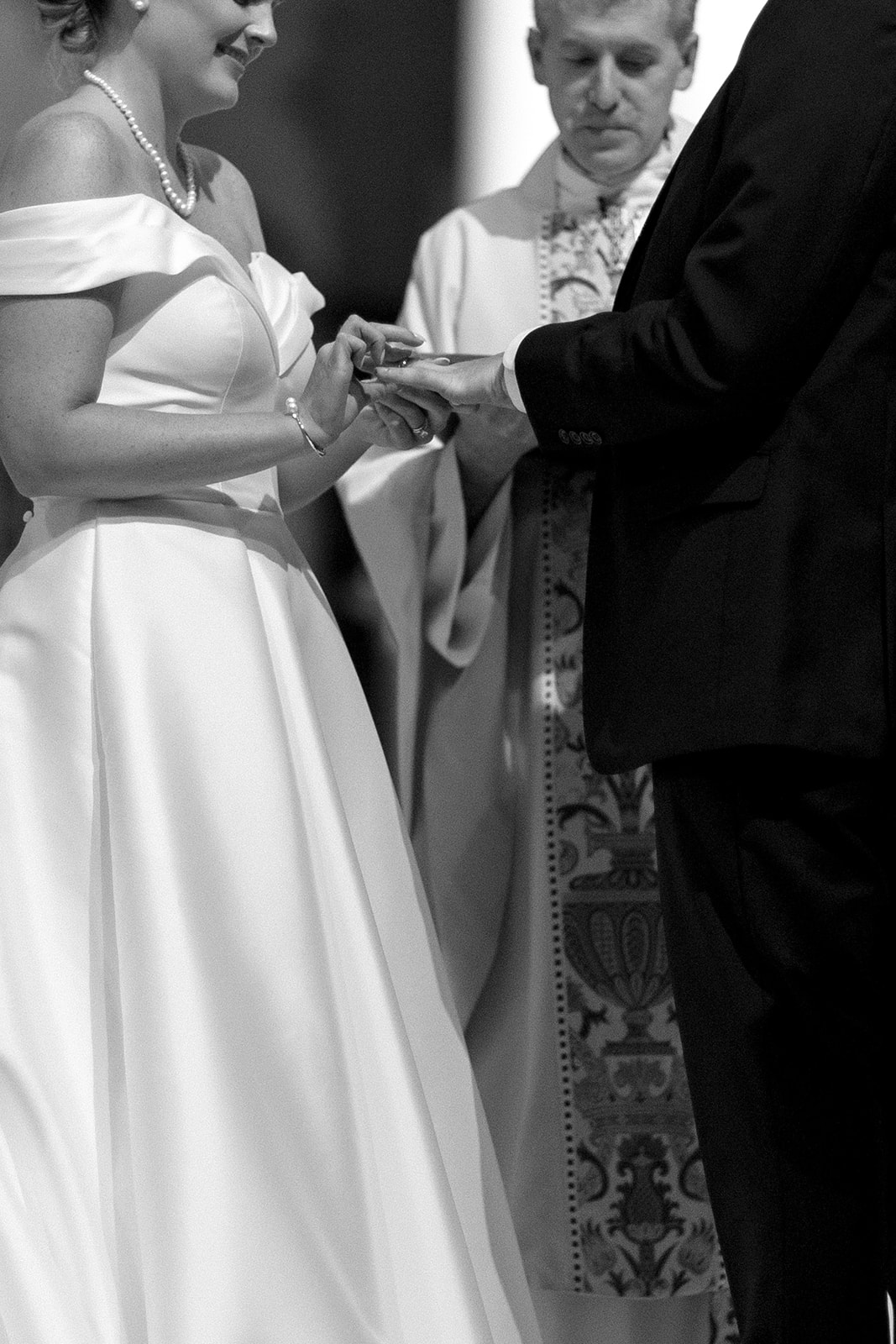 wedding ceremony in church