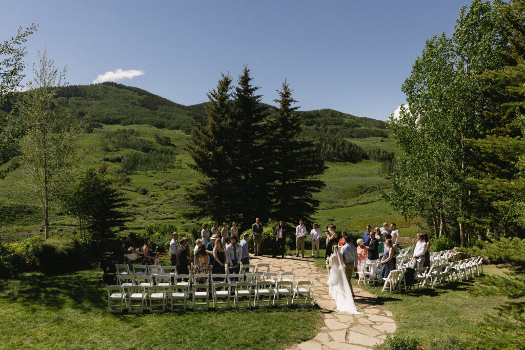 planning your wedding ceremony in the mountains of colorado 