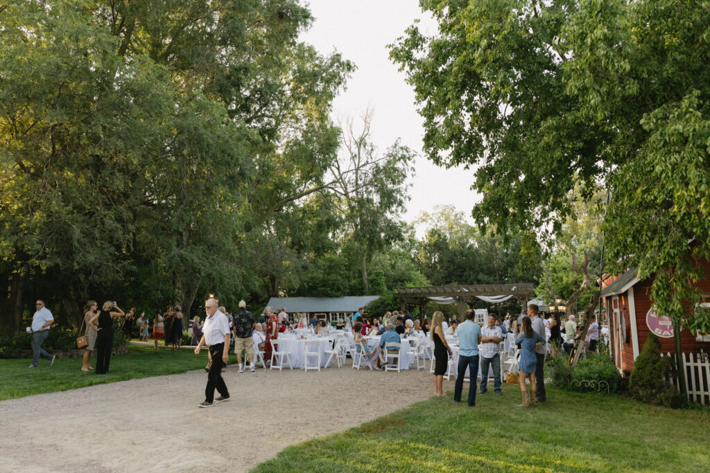 reception space at Gardens on Q 