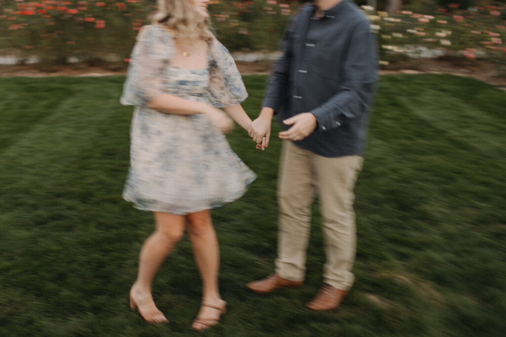 dahn and paige in memorial park