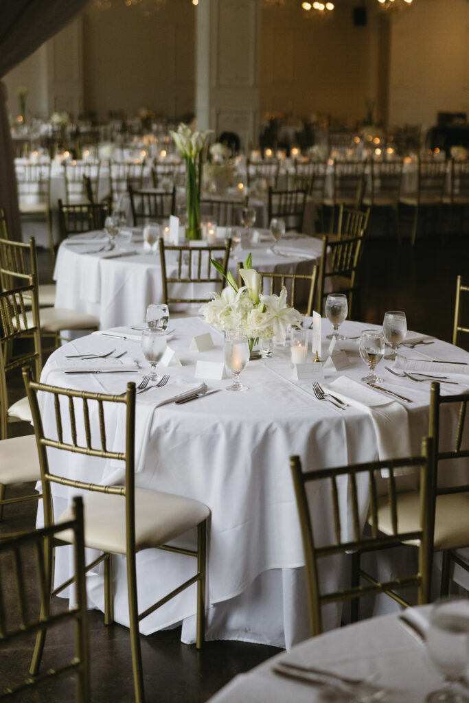 elegant details for a wedding at the empire room 