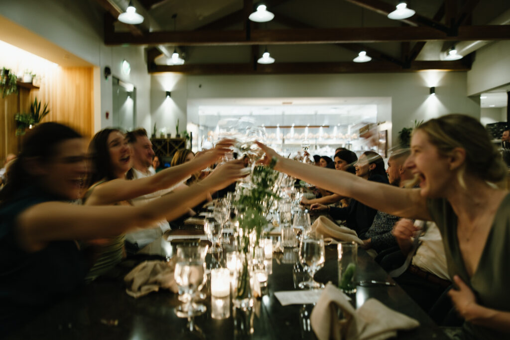 Casa Bovina wedding reception 