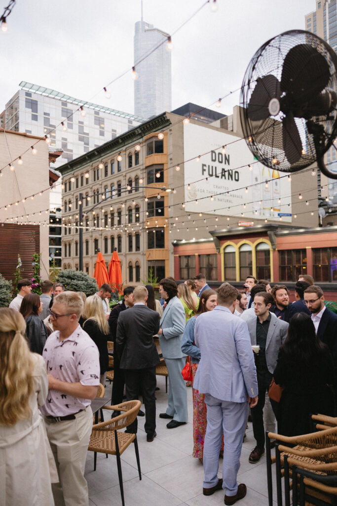 rehearsal dinner for a wedding in chicago at tanta cocina peruana