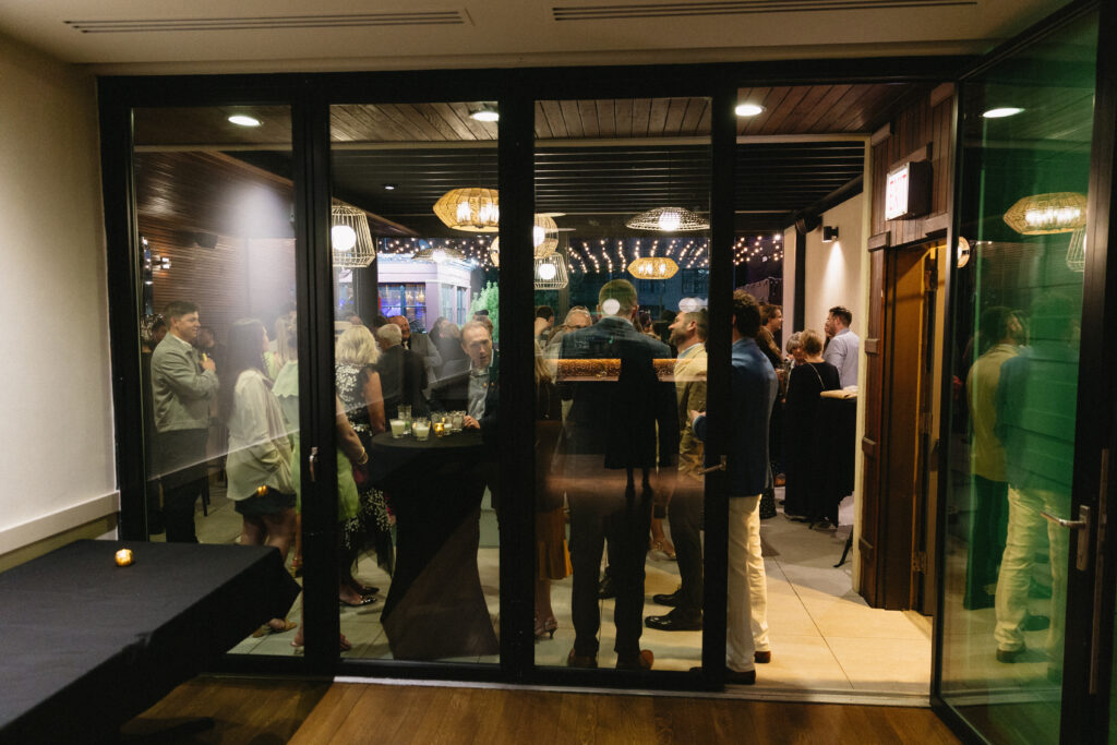 welcome dinner for a wedding in chicago at tanta cocina peruana