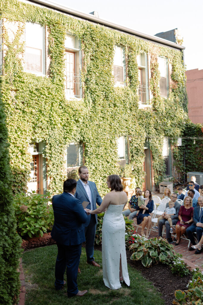 beautiful ceremony at lucile's Old Market