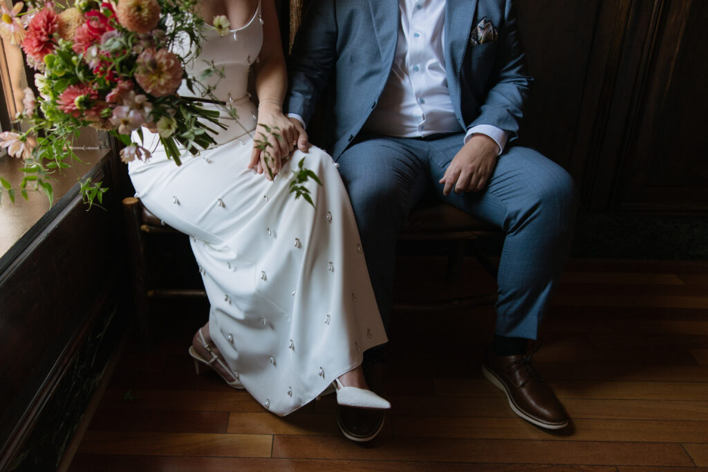 wedding day portraits of zach and ally 